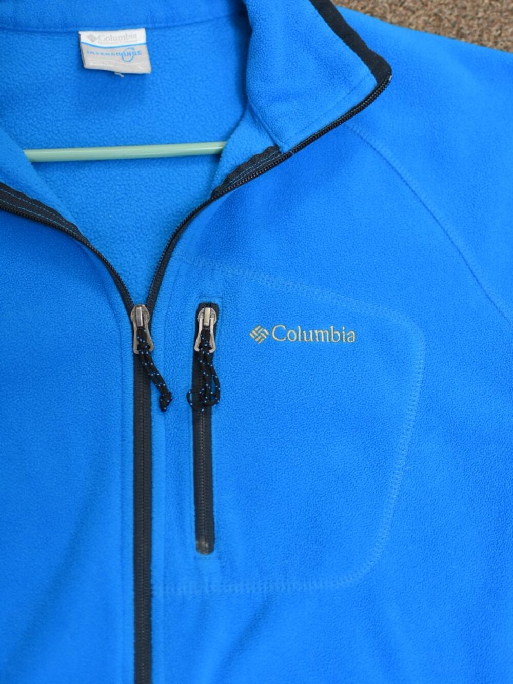 Columbia turquoise Zip-Front Fleece Jacket - Picture 4 of 8